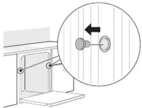 LG SDU527HS - Securing Dishwasher to Cabinet Framework - 1