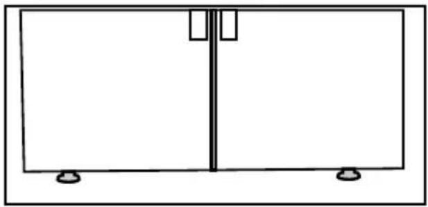 GRUNDIG GQN21235XRN - 3.3\*Regulacja nóżek - 1