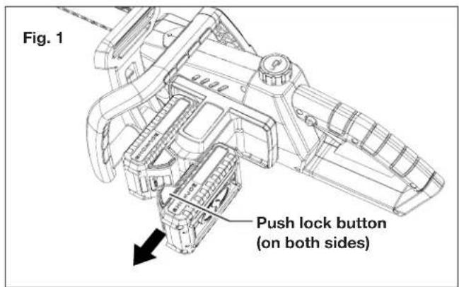 Fig. 1 Push lock button (on both sides)