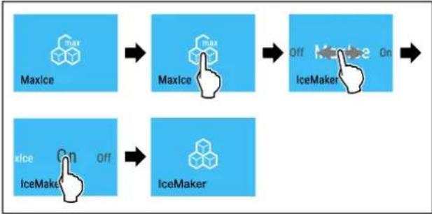 LIEBHERR CBNsdb 5753 Prime - Skift mellem IceMaker og MaxIce - 4