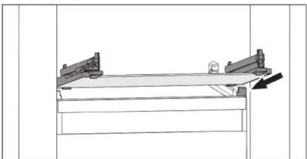 LIEBHERR CBNsdb 5753 Prime - Isætning/udtagning af glasplade - 2