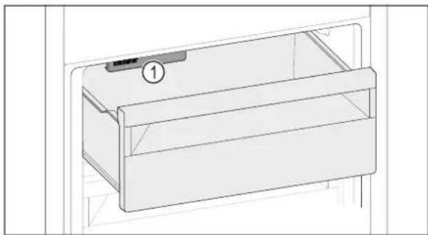 LIEBHERR CBNsdb 5753 Prime - Anvendelse af skuffen ved deaktiveret IceMaker\* - 1