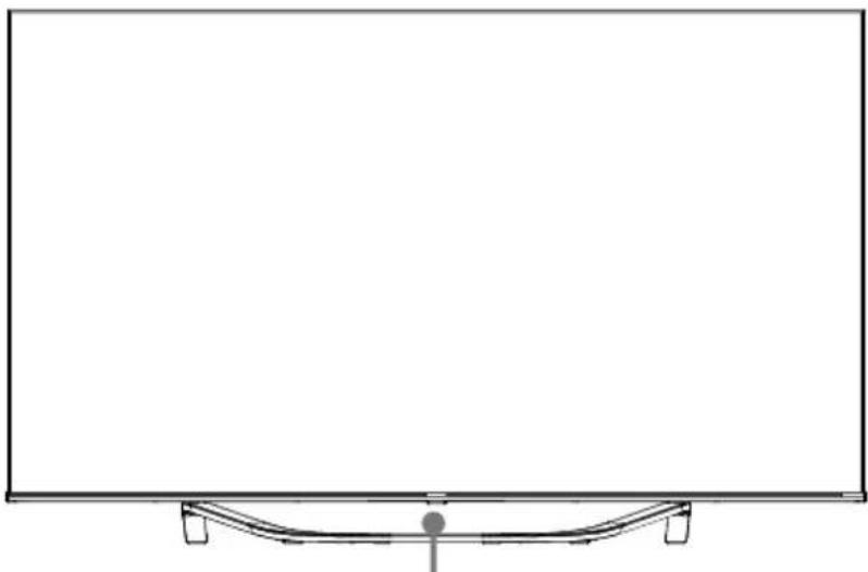 HISENSE 65U7HQTUK - TV Front - 1