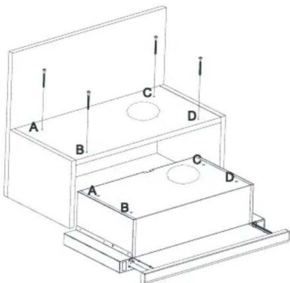 SILVERLINE SL 1152V3 - Montering med top-plade - 2