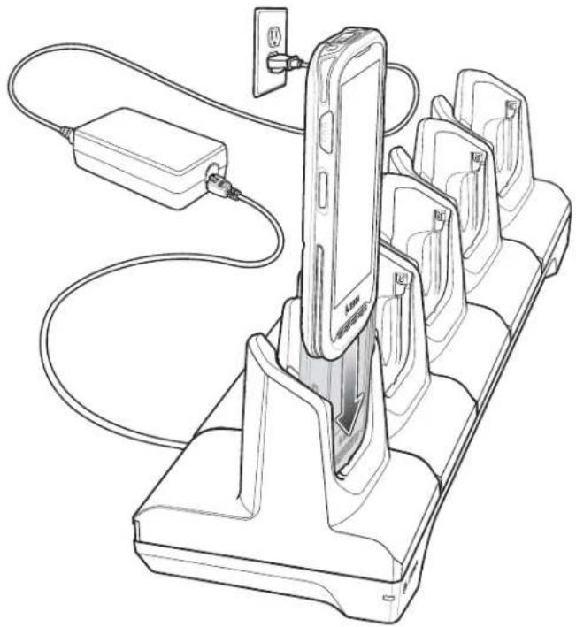 ZEBRA TC25 - 5-Slot Charge Only Cradle - 1