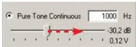 Pure Tone Continuous 1000 Hz -30,2 dB 0,12 V