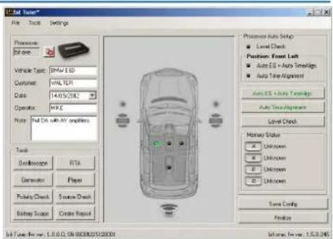 Auto Tools File Tools Settings Processor Auto Setup Level Check Position: Front Lock Auto EQ + Auto Toggle Auto Time Alignment Auto EQ - Auto Toggle Auto Time Alignment Level Check Memory Status A Unknown B Unknown C Unknown D Unknown E Unknown Save Config Findize Auto Tools for the next. 16.0.0.0, 59.0008252320000 Info: Auto: 1.5.0.046