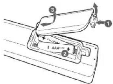 LG CM2540DAB - Udskiftning af batteri - 1