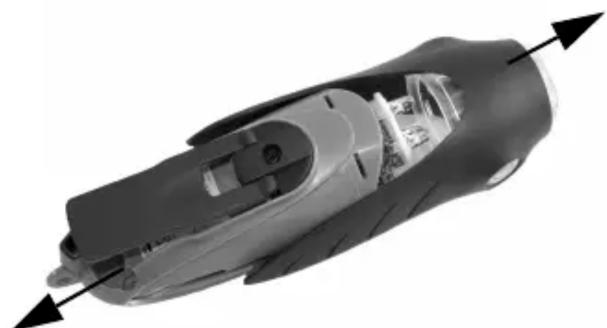 Topcraft ET-0294 - ■Demontering af lampe-batteri - 2