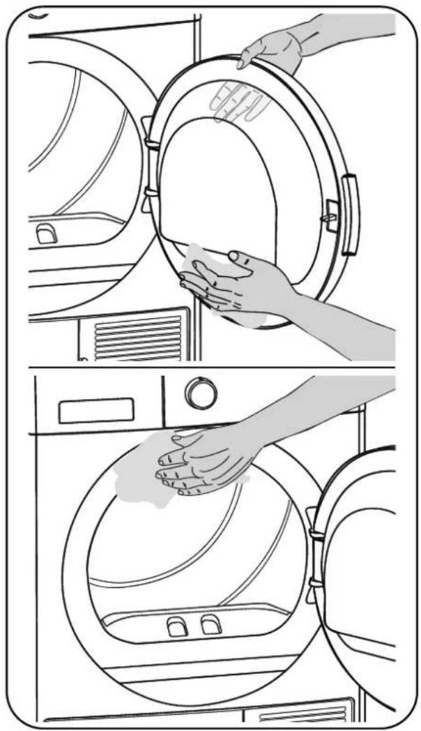 Concept SP6308 - Cleaning the Inner Surface of the Loading Door - 1