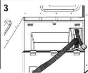 Concept SP6308 - Podłączanie węża odprowadzania wody - 4
