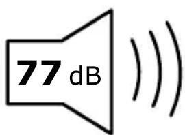 77 dB