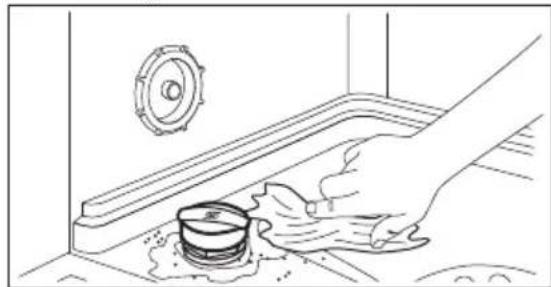 ELECTROLUX CSA47230UW - Sådan fyldes saltbeholderen - 2