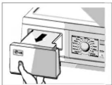 LG TD-C70085E - Rensning af trævlefilter i løbet af en programcyklus - 2