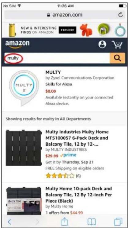 No SIM 11:26 AM amazon.com NEW & INTERESTING FINDS ON AMAZON EXPLORE amazon multy MULTY by Zyxel Communications Corporation Skills for Alexa $0.00 Available instantly on your connected Alexa device. Showing results for multy in All Departments Multy Industries Multy Home MT5100057 6-Pack Deck and Balcony Tile, 12 by 12-... by Multy INDUSTRIES $29.99 prime Get it by Thursday, Sep 21 FREE Shipping on eligible orders (6) deck tile Multy Home 10-pack Deck and Balcony Tile, 12 By 12-inch Per Piece (Black) by Multy Home 1 offers from $44.99