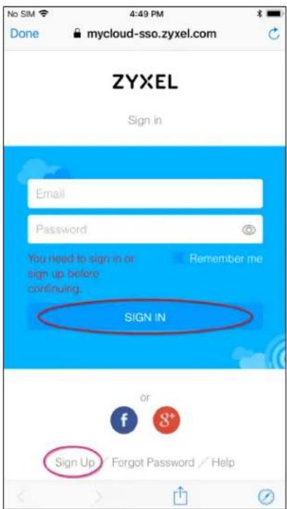 ZYXEL Sign in Email Password You need to sign in or sign up before continuing. Remember me SIGN IN or Sign Up / Forgot Password / Help