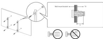 Wall-mounted bracket Ty C