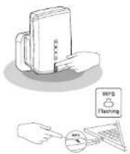 Illustration showing a book with hands and a WPS Flash icon, likely illustrating a software or system concept.