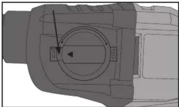 Cocraft LXC RHD18 - Työkalun irrottaminen SDS-plus-kiinnikkeestä - 2
