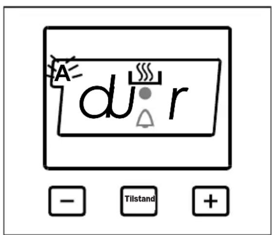 SHARP K-60D22BM1-EU - Halvautomatisk indstilling af tiden for tilberedningsperioden: - 1