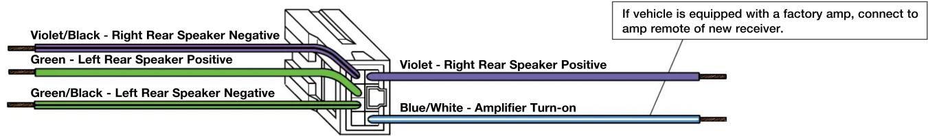 Metra 70-7550 - STEP 1 -- CONNECT WIRES - 2