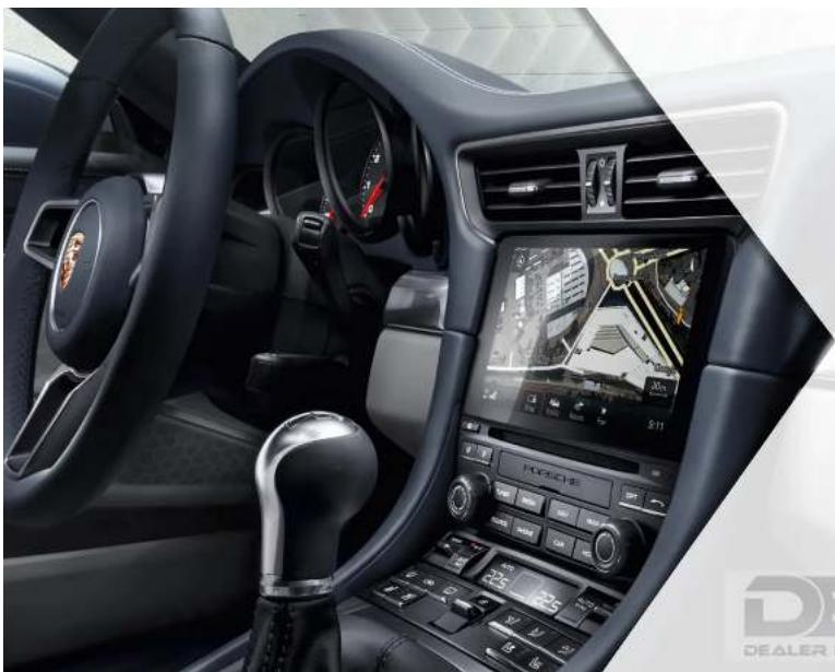 PORSCHE 911 (2016) - ParkAssist and reversing camera. - 1