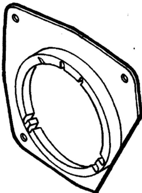 Metra 82-8145 - Speaker Adaptor Plate - 1