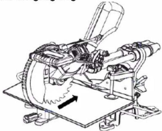 Biltema MS 210C - Dragsågning - 1