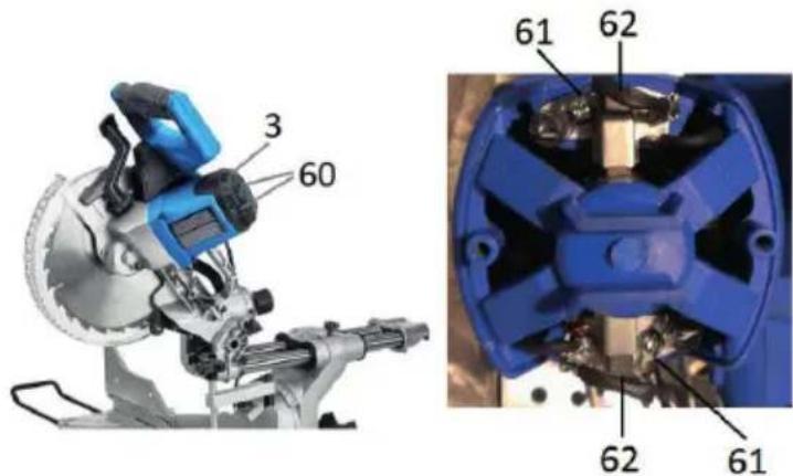 Biltema MS 255D - Byte och kontroll av kolborst - 1