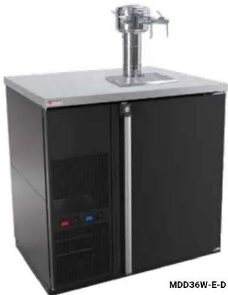 Micro Matic 4933FC - 4-KEG DISPENSER - UNDERCOUNTER. FOR THAT BUILT-IN LOOK. - 4