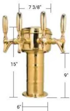 7 3/8" 15" 9" 6"