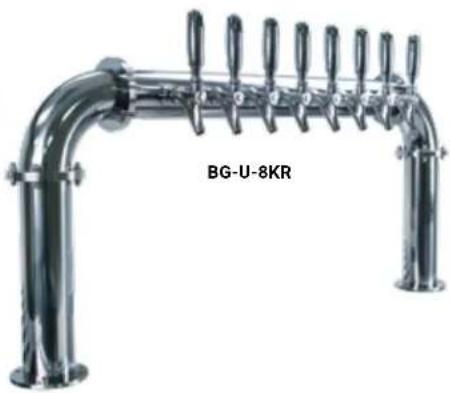 Micro Matic 4933FC - BIERGARTEN™ 3" DIAMETER PEDESTAL EXTENSIONS WITH FLANGES - 5