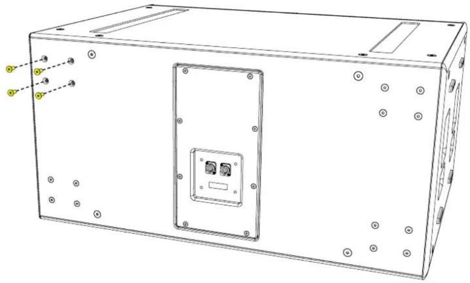 Martin Audio SX118 - Castors - 1