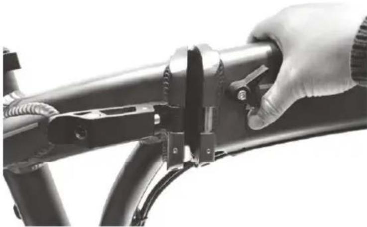 Biltema 27-2221 - SAMMENKLAPNING AF CYKLEN - 1