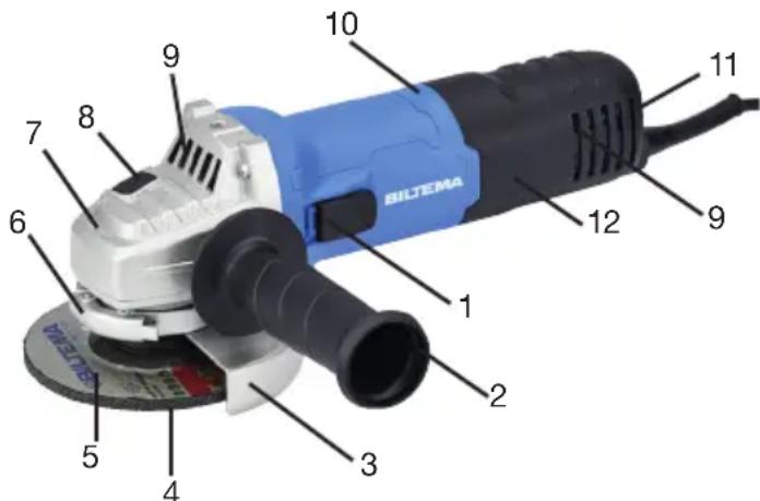 Biltema AG 115C - OVERSIGTSBILLEDE - 1