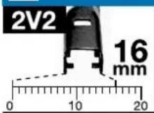 Biltema 58-418 - Montering af M-clips på det nye viskerblad - 1
