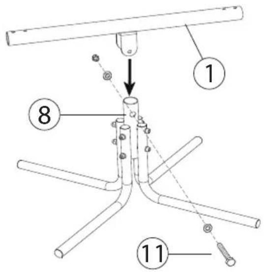 Biltema 14-939 - Montering af vippestang - 1