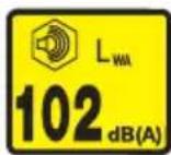 Biltema SGH 5000 - Paineilmatyökalun varoitusmerkinnät - 5
