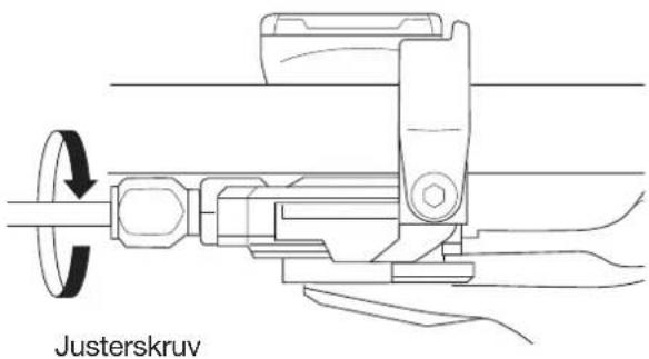 Justerskruv