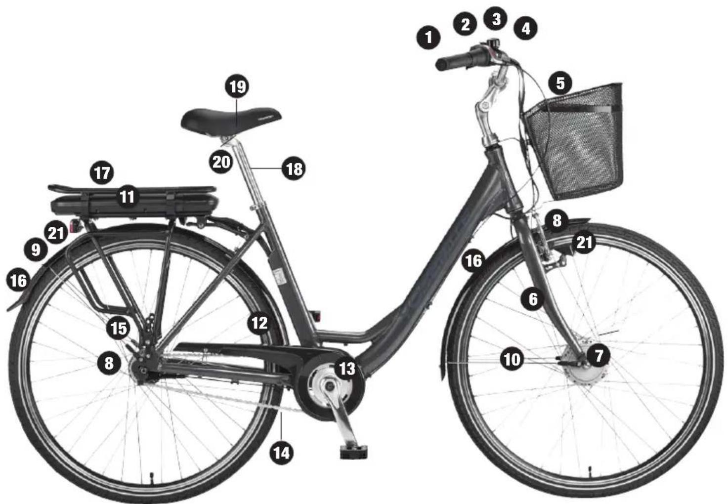 Biltema Yosemite 27-2218 - CYKELNS DELAR - 1