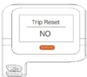 Trip Reset NO OFF/OK
