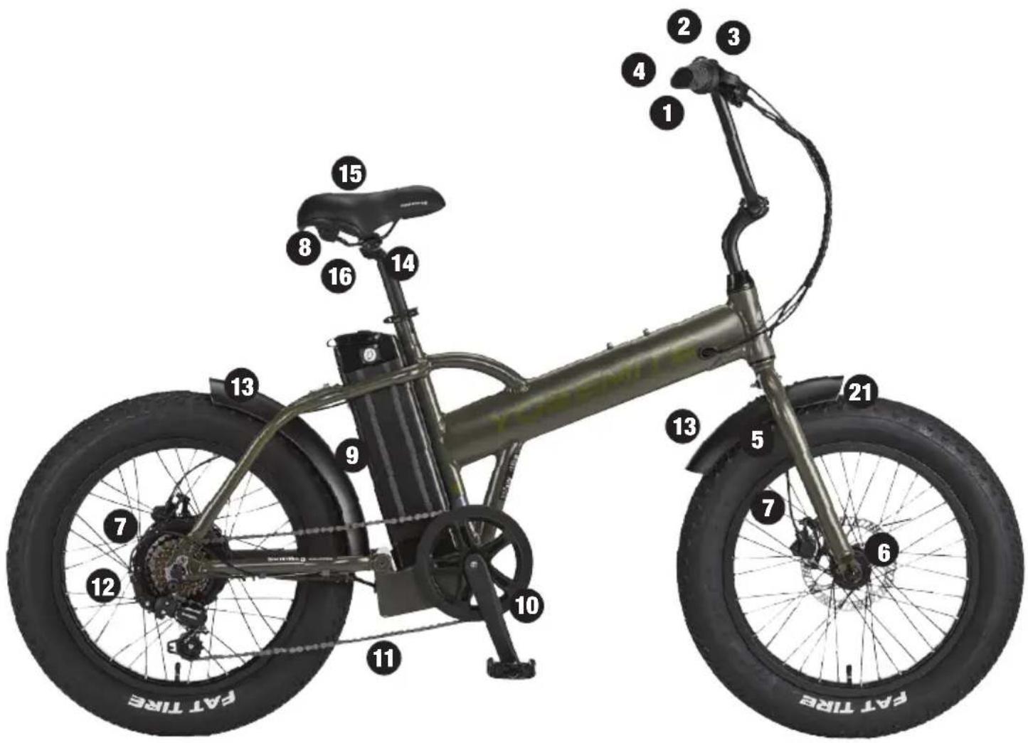 1 2 3 4 5 6 7 8 9 10 11 12 13 14 15 16 13 21 FAT TIRE FAT TIRE