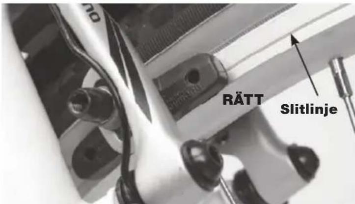 RÄTT Slitlinje