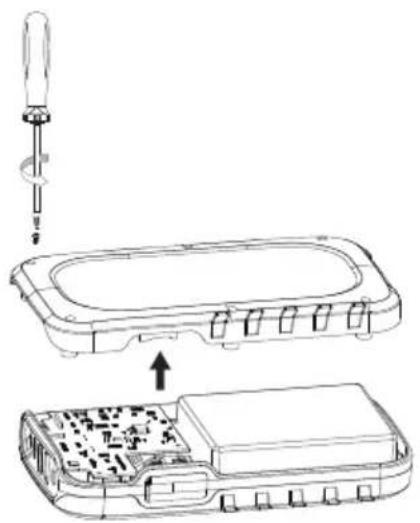 Biltema 37-914 - Slik fjerner du det oppladbare batteriet fra produktet. - 1