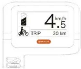 4 km/h 4.5 TRIP 30 km SARRO