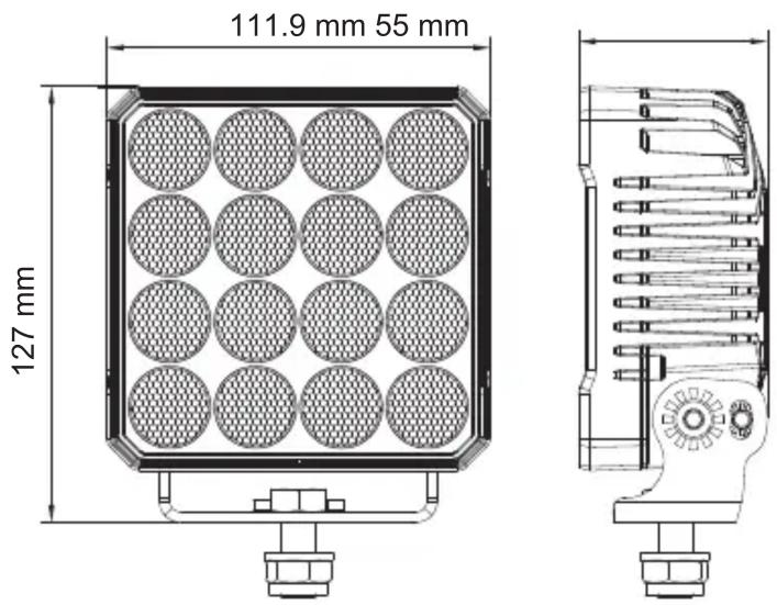 111.9 mm 55 mm 127 mm