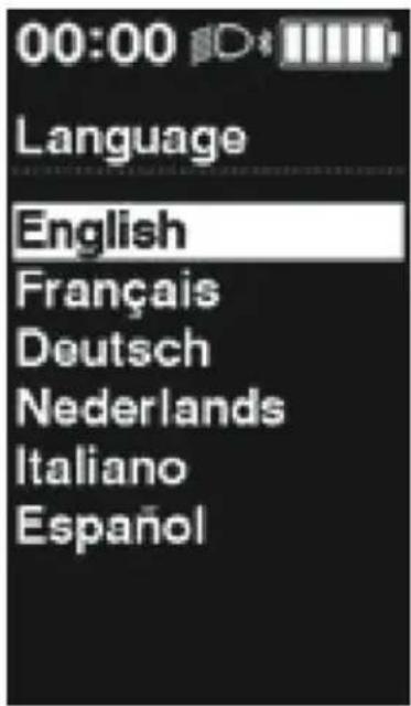 00:00 Language English Français Deutsch Nederlands Italiano Español