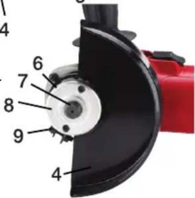 Biltema AG 125P2 - 4800M/MIN - 6