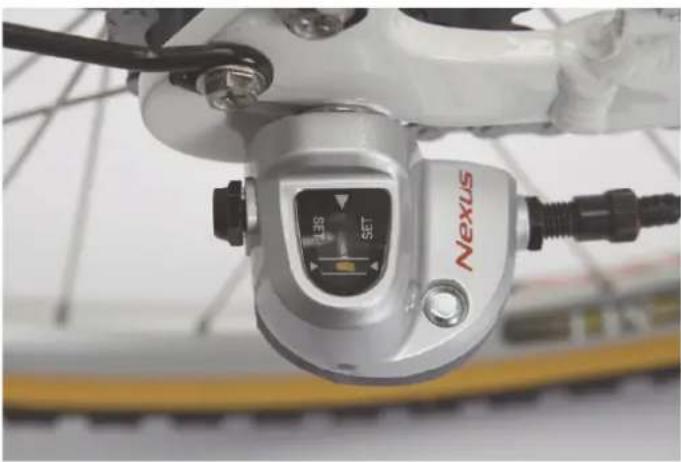 Biltema Yosemite 27-2136 - Justering av Shimano 3-växelnav - 2