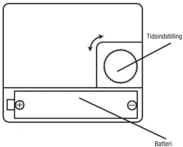 Tidsindstilling Batteri